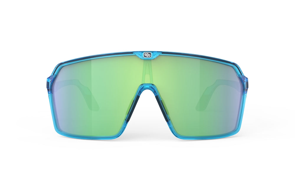 
                  
                    Rudy Project Spinshield - Crystal Azur - Multilaser Green
                  
                