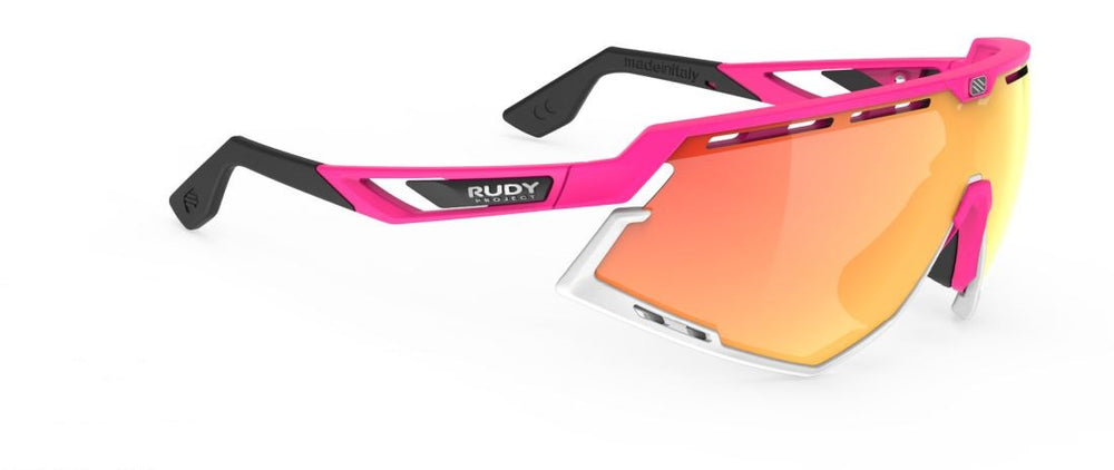 Rudy Project Defender - Pink Fluo Matte - Multilaser Orange (Special Edition)