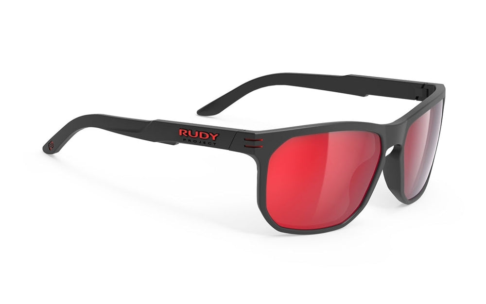 Rudy Project Soundrise Black Matte - Polar 3FX HDR Multilaser Red