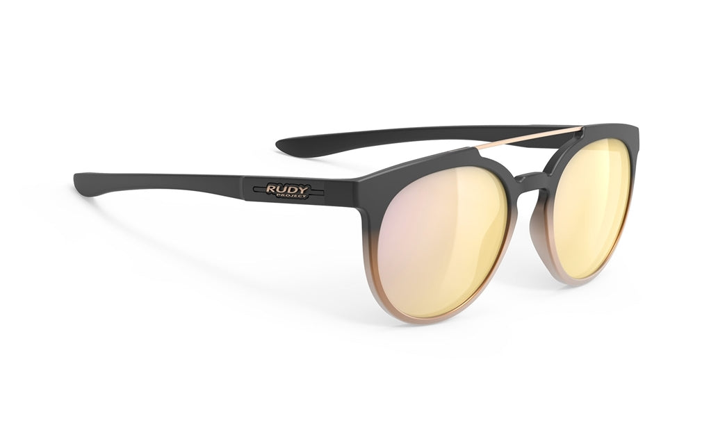 
                  
                    Rudy Project Astroloop Black Fade/Bronze Matte - Multilaser Gold
                  
                