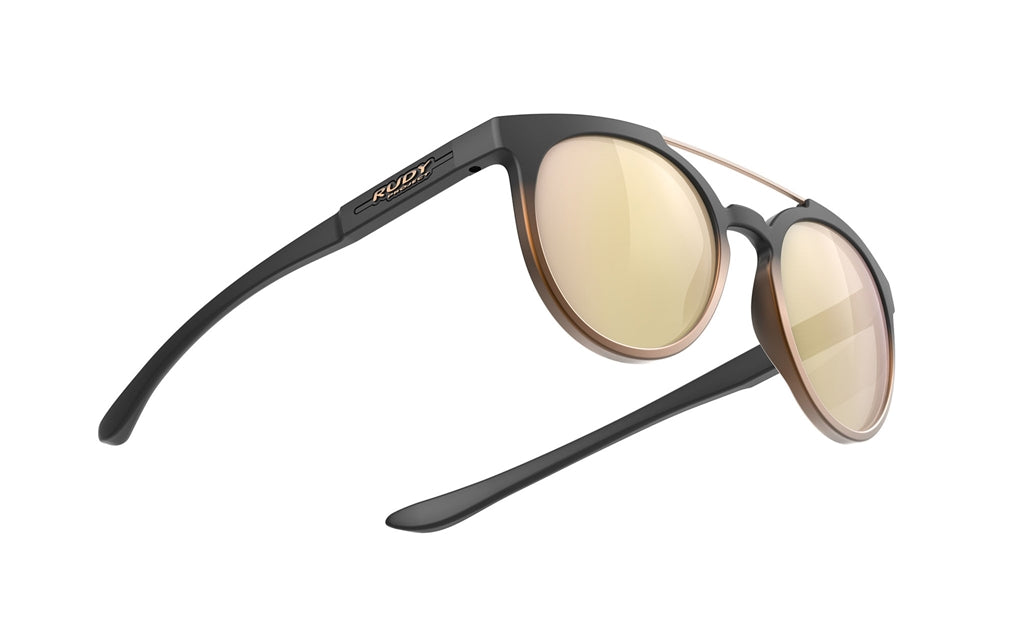 
                  
                    Rudy Project Astroloop Black Fade/Bronze Matte - Multilaser Gold
                  
                
