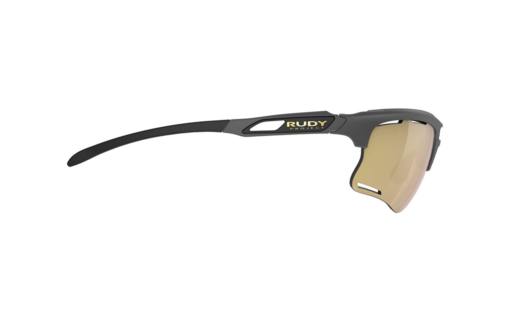 
                  
                    Rudy Project Keyblade Charcoal Matte - Multilaser Gold
                  
                