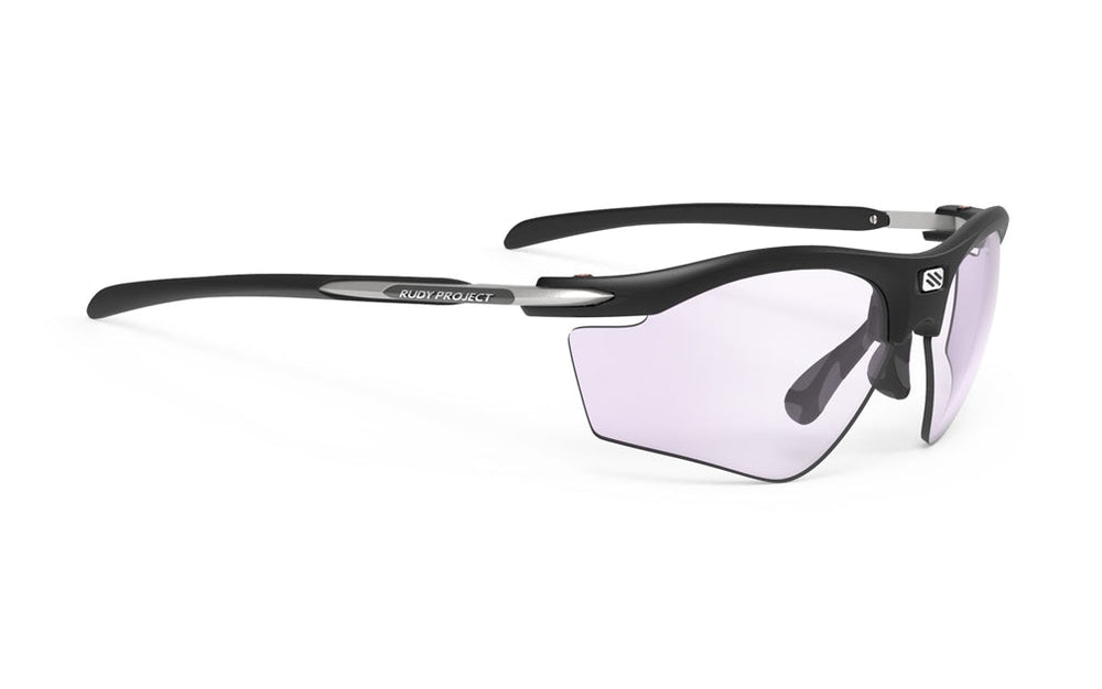 Rudy Project Rydon Slim Golf - Black Matte - ImpactX 2 Laser Purple
