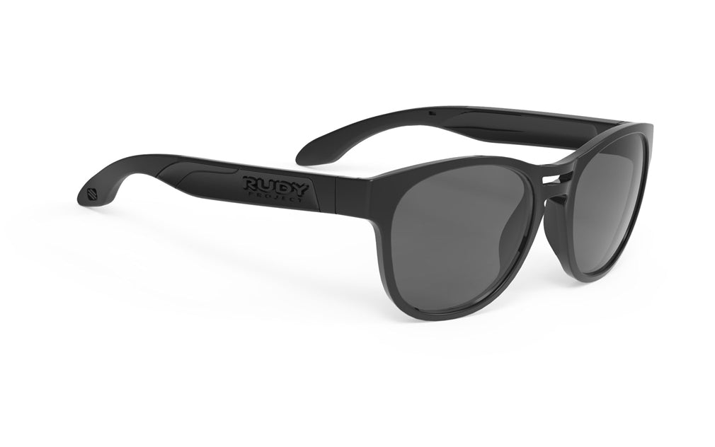 Rudy Project Spinair 56 Black Gloss - Smoke Black – Rudy