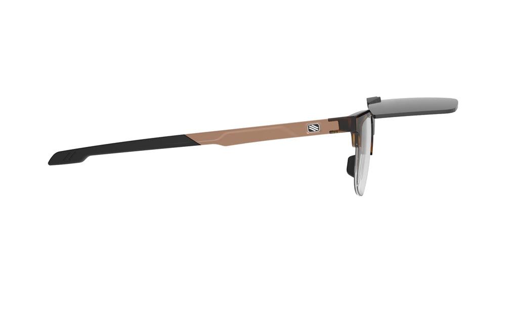
                  
                    Rudy Project Inkas Flip-Up Demi Turtle Gloss - Half Rim B with Smoke Black Flip
                  
                