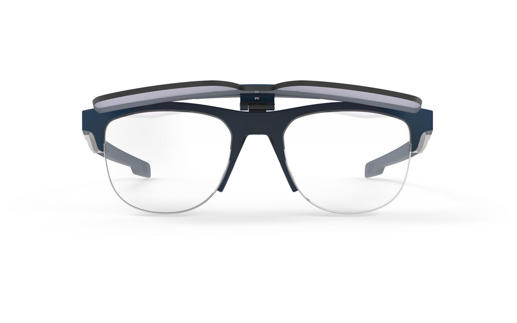 
                  
                    Rudy Project Inkas Flip-Up Blue Navy Matte - Half Rim B with Multilaser Ice Flip
                  
                