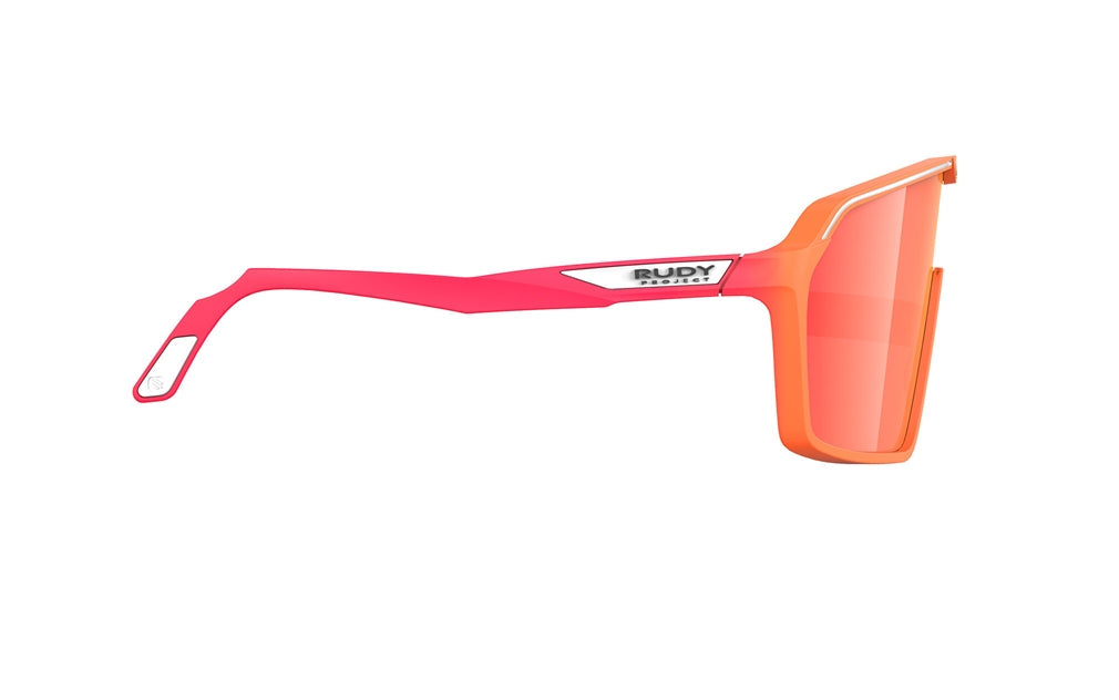 
                  
                    Rudy Project Spinshield - Mandarin Fade/Coral Matte - Multilaser Red Lenses
                  
                