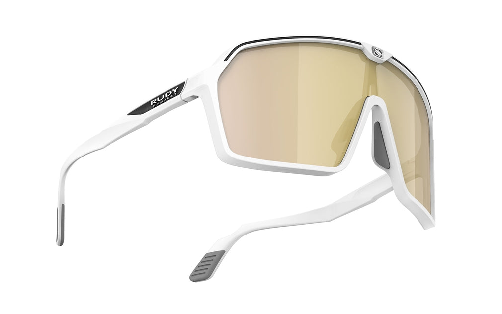 
                  
                    Rudy Project Spinshield - White Matte - Multilaser Gold Lenses
                  
                
