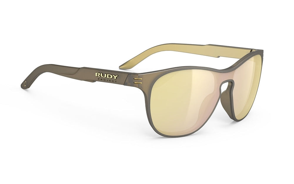 Rudy Project Soundshield Ice Gold Matte - Multilaser Gold